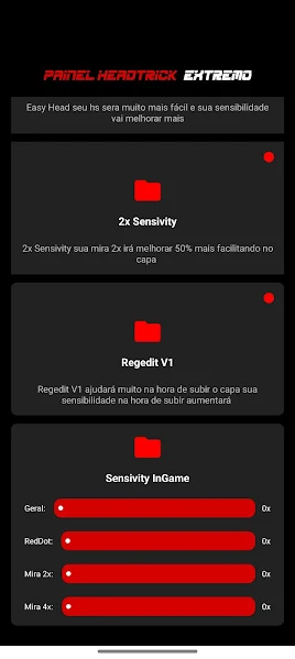 Screenshot of Painel FreeStyle Download